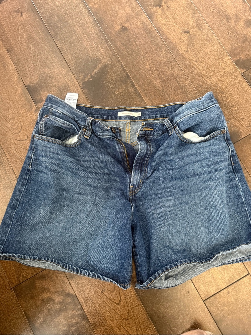 Levi’s Classic High-Rise Denim Shorts - Blue
